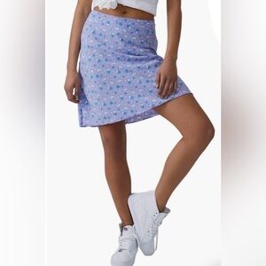 FREE PEOPLE IRL Floral Mini Slip Skirt Color Ice Combo (soft purple) Size 2 NWT
